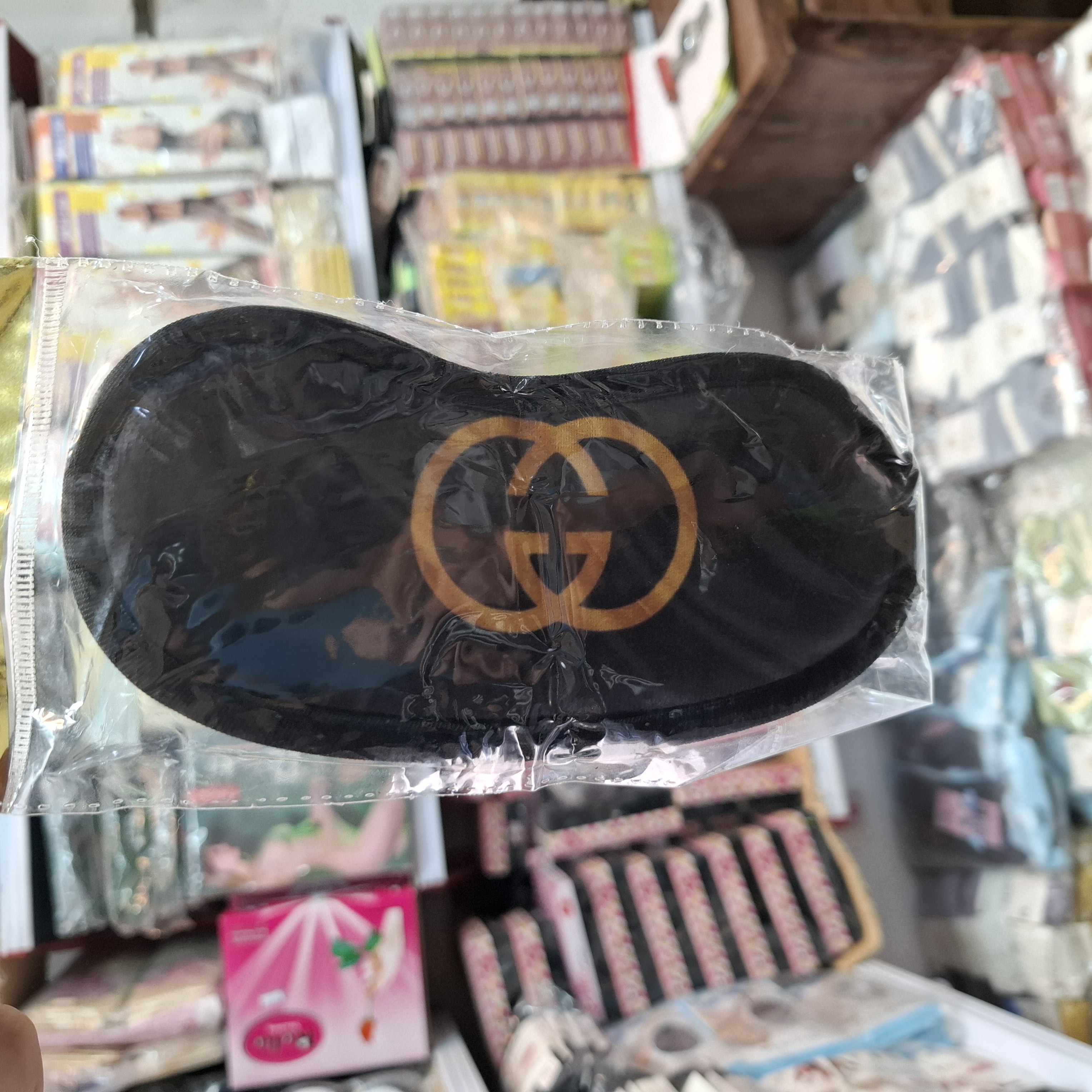 چشم بند نخی طرح گوچی